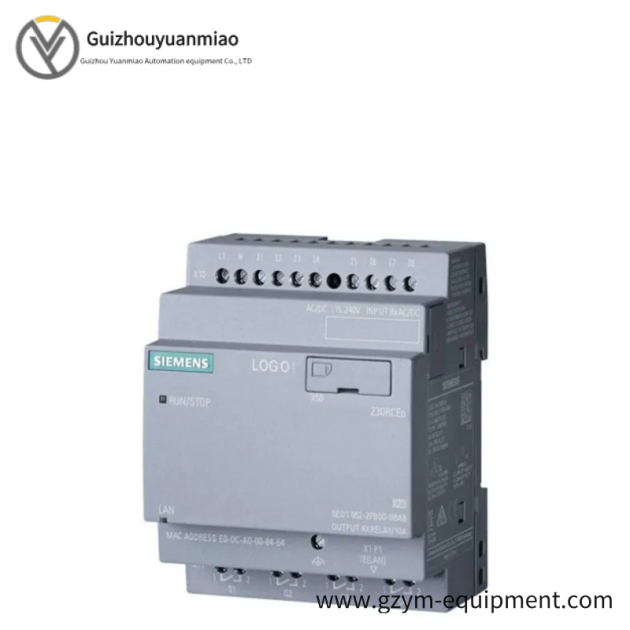 Siemens 6ED1052-1MD08-0BA0 Logic Module: Control Efficiency at Your Fingertips