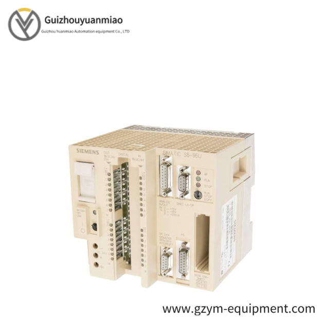 SIEMENS 6ES5095-8ME01 Central Unit: Industrial Control Heart, Expertly Designed