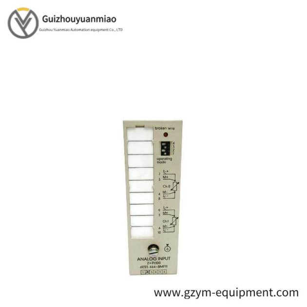 SIEMENS 6ES5464-8MF11 Analog Input Module for Industrial Control Applications