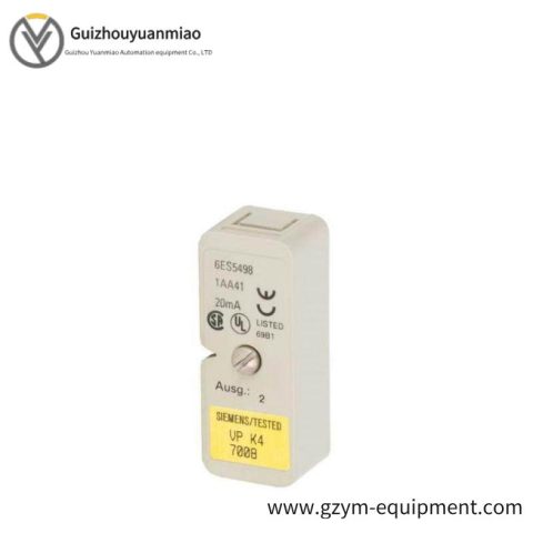 SIEMENS 6ES5498-1AA41 Analog Input SubModule - Precision & Reliability in Industrial Automation