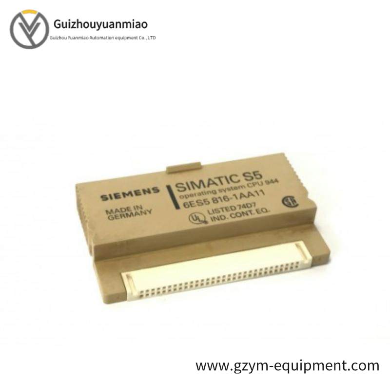 6es5816-1aa11_siemens_operating_system_module.jpg SIEMENS 6ES5816-1AA11: Advanced Process Control Module for Industrial Automation