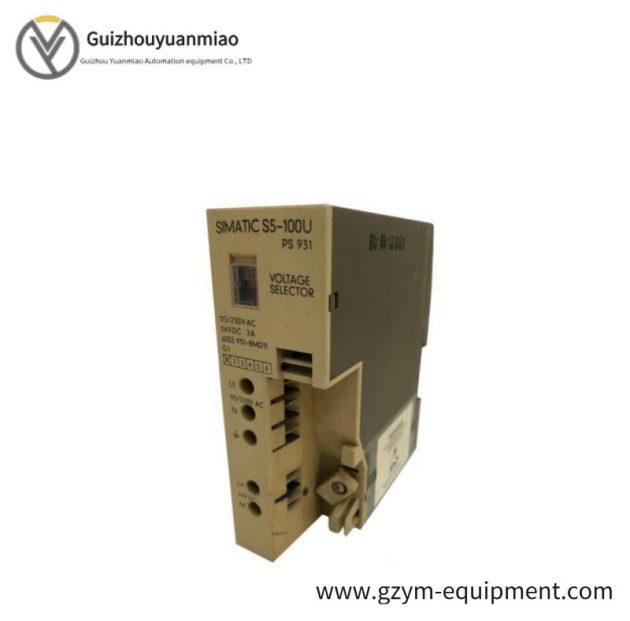 SIEMENS 6ES5931-8MD11 Industrial Power Supply Module