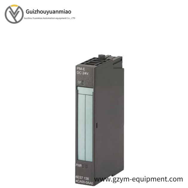 SIEMENS 6ES7138-4CA50-0AB0 PM-E Power Modules: High-Performance Industrial Control Solutions