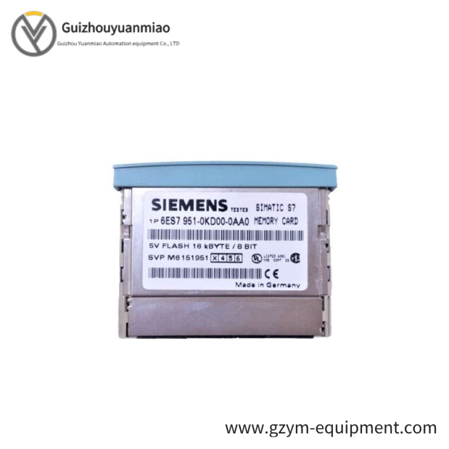 SIEMENS 6ES7951-0KD00-0AA0: Advanced S7 Memory Card for Industrial Automation