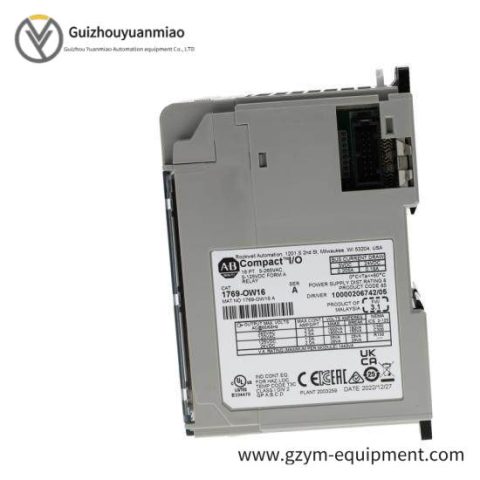 AB 1769-OW16 Digital Output Module for Industrial Control Systems