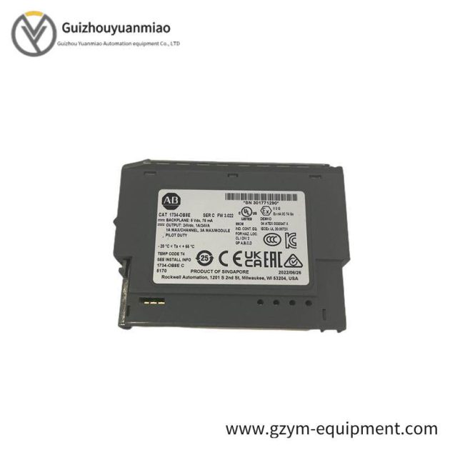 AB 1734-OB8E - Programmable Logic Controller Output Module