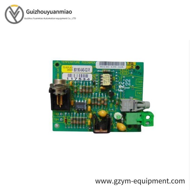 AB 80190-640-02-R Temperature Feedback Board, for precise industrial control systems