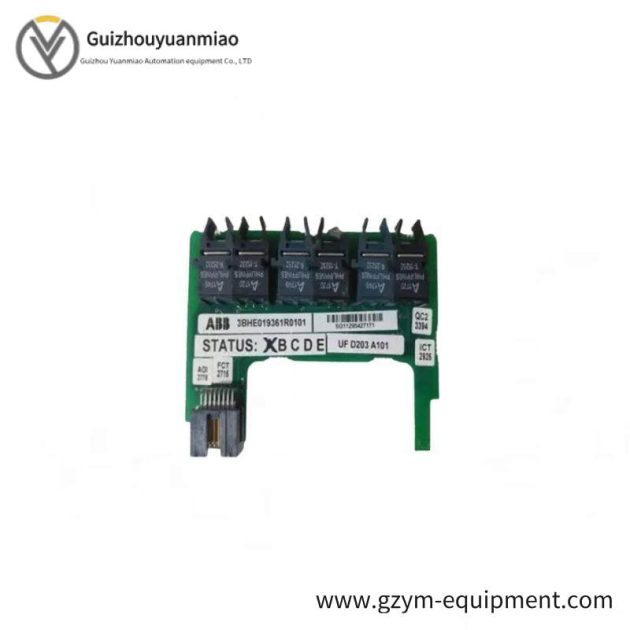 ABB 3BHE019361R0101 UFD203A101 Control Board - Industrial Automation Solutions