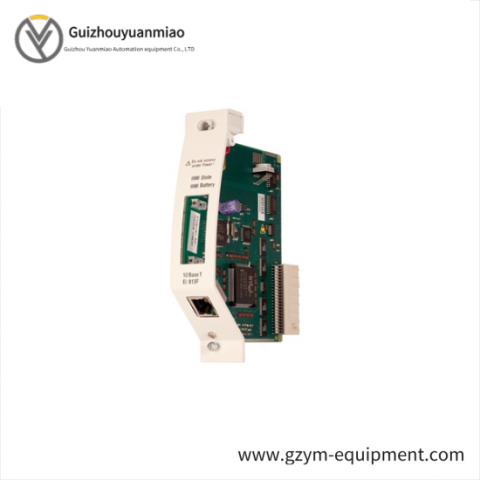 ABB EI813F Ethernet Module, 10BASE-T, Industrial Control