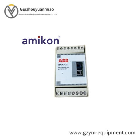 ABB NAIO-03 Analog I/O Extension Board for Industrial Control Systems