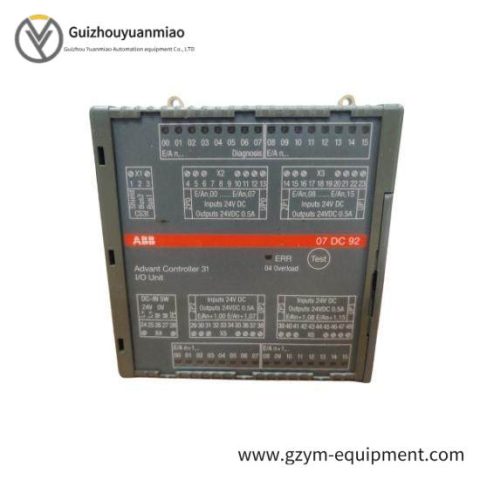 ABB NDCU-12C NDCU-12CK: High-Performance Industrial Control Module