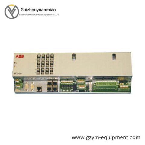 ABB PCD230A101 3BHE022291R0101, High-Performance PLC Module for Industrial Automation