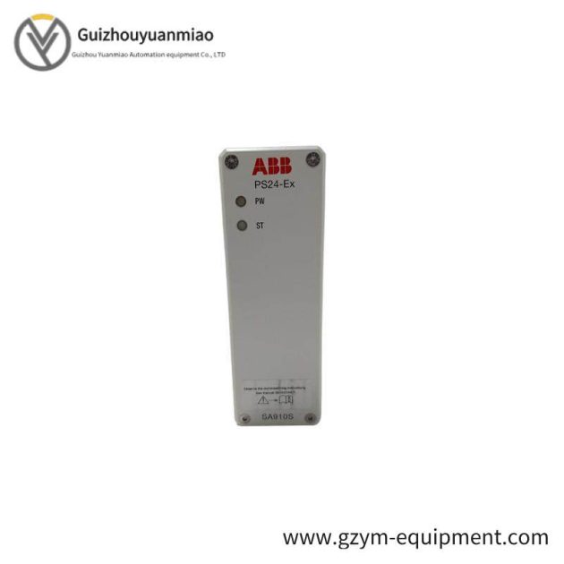 ABB PS24-EX SA910S: High-Performance Power Supply Module for Industrial Automation