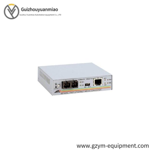 Allied Telesis AT-2712FX/MT-SB-901 Industrial Fiber Optic Media Converter