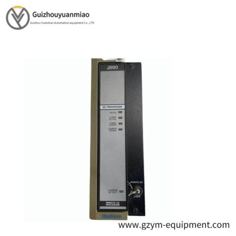 Schneider AS-J890-101: Remote I/O Processor Module for Industrial Automation