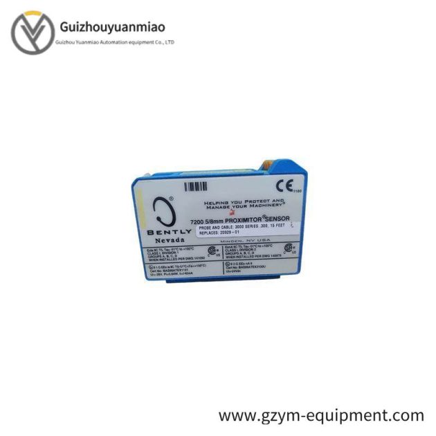 Bently Nevada Proximity Probe 21000-16-10-15-114-03-02, Precision Sensing for Industrial Control Systems