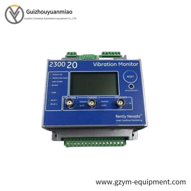 Bently Nevada 2300/20-CN: Precision Vibration Monitors for Industrial Control Systems