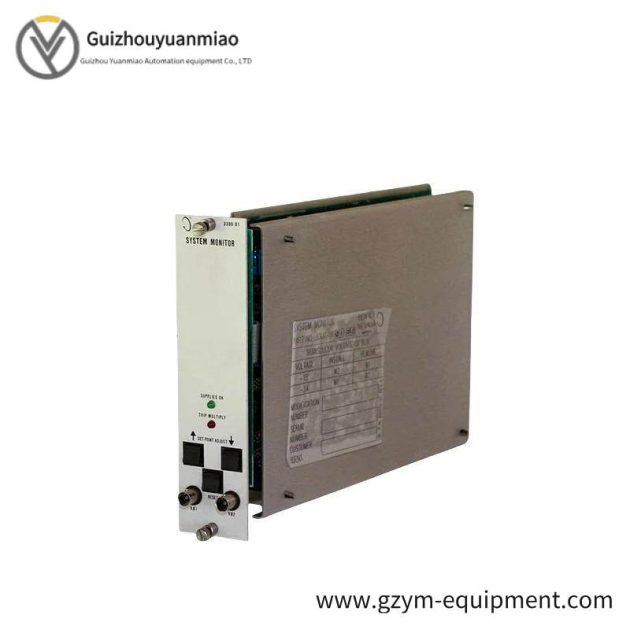 Bently Nevada 3300 Series Dual Vibration Monitor, Comprehensive Solution for Industrial Equipment Monitoring