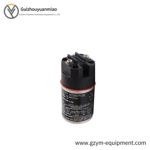 BENTLY NEVADA 74712-06-05-03-00: High Performance, High-Temperature Velocity Seismoprobe