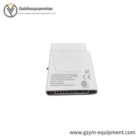 Emerson 12P4627X082: Discrete Output Module for High-Side Control, 24V Power Supply