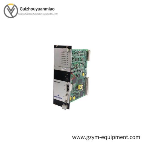 EMERSON A6312/06 Speed Key Module - Precise Control for Industrial Applications