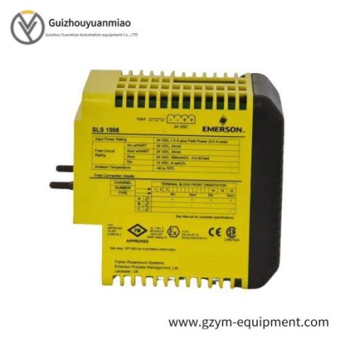 EMERSON KJ2201X1-BA1 SLS1508 Logic Solver for Industrial Automation
