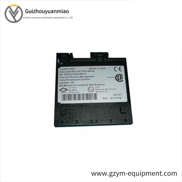 EMERSON KJ3201X1-EA1 Redundant PLC Discrete Input Module
