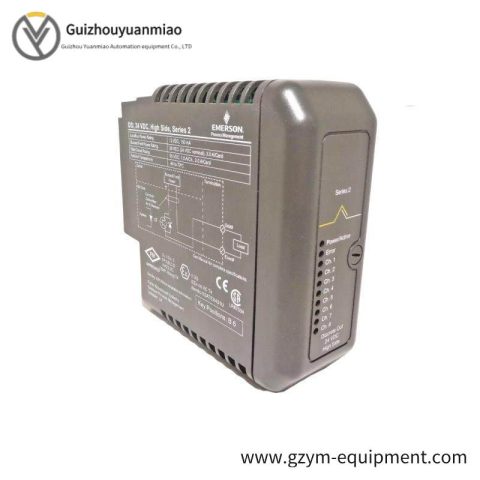 Emerson KJ3202X1-BA1 | Discrete Output Module for Industrial Automation