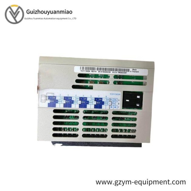 Emerson Ovation 1C31116G04 - Precision Analog Input Module, Designed for Industrial Automation