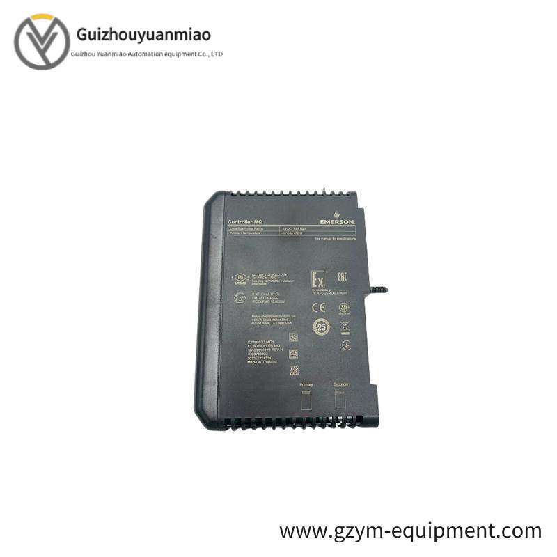 emerson_ve3008_kj2005x1-mq1_12p6381x052_mq_controller.jpg Emerson VE3008 KJ2005X1-MQ1 12P6381X052 MQ Controller, Advanced Process Control Solution