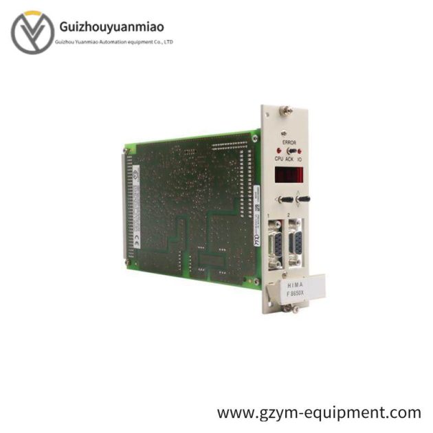 HIMA F8650X CPU Module - Advanced Industrial Control Solution