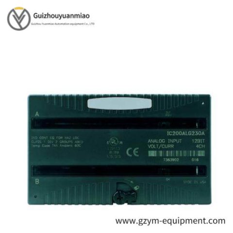 GE Fanuc IC200ALG326F Analog Output Module - Precision Control for Industrial Automation
