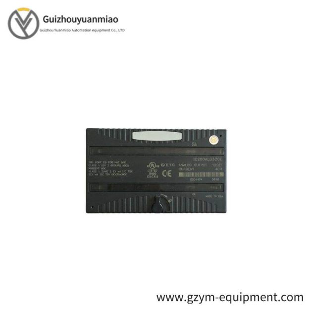 GE IC200ALG320: Advanced Output Module for Industrial Automation