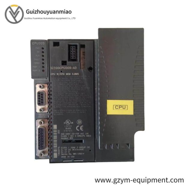 GE IC200CPU005 Industrial Control Module