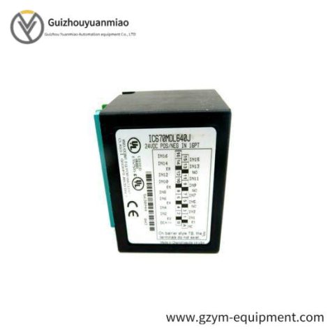 GE IC670MDL640: High-Performance Digital Output Module for Advanced Control Systems