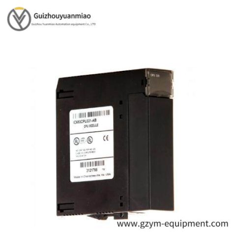 GE IC693CPU331: Industrial Control System Core Processor, 30 Series