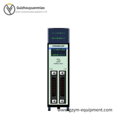 GE IC694MDL655 - Advanced Programmable Logic Controller, Optimized for Industrial Automation
