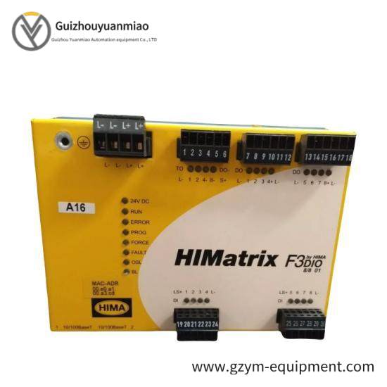 Hima F3 DIO 8/8 01 | Hiamtrix F3 DIO 8/8 01 Control Module