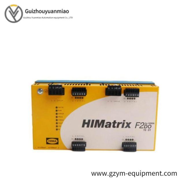 HIMA Himatrix F2DO1601 Power Supply Module, Compact & Efficient Control Solution
