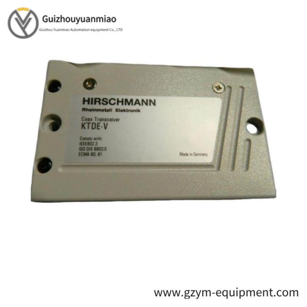 Hirschmann KTDE-V 943258-001 Coax Transceiver Module, Industrial Communication Solution