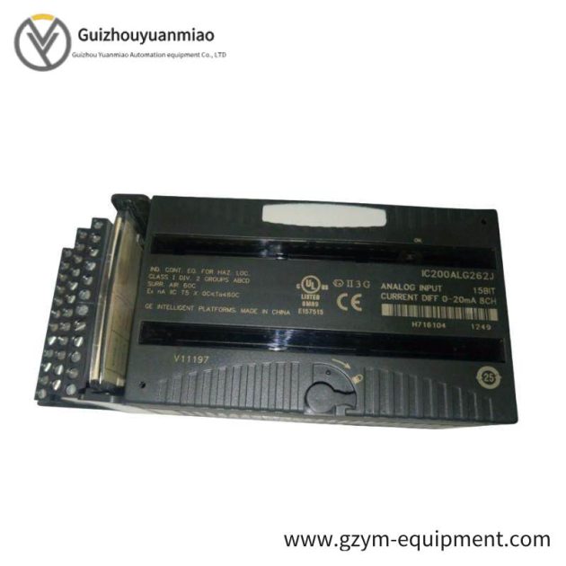 GE IC200ALG262 Analog Input Module: High-Precision Data Acquisition, Industrial Control Solutions