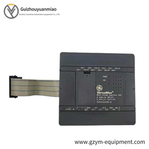 GE IC200UEX626: 6-Channel Analog Expansion Module for Advanced Process Control