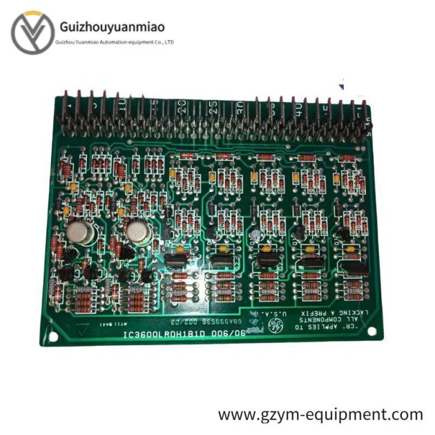 GE FANUC IC3600LRDH1B1D Relay Driver Card for Mark I/II Series