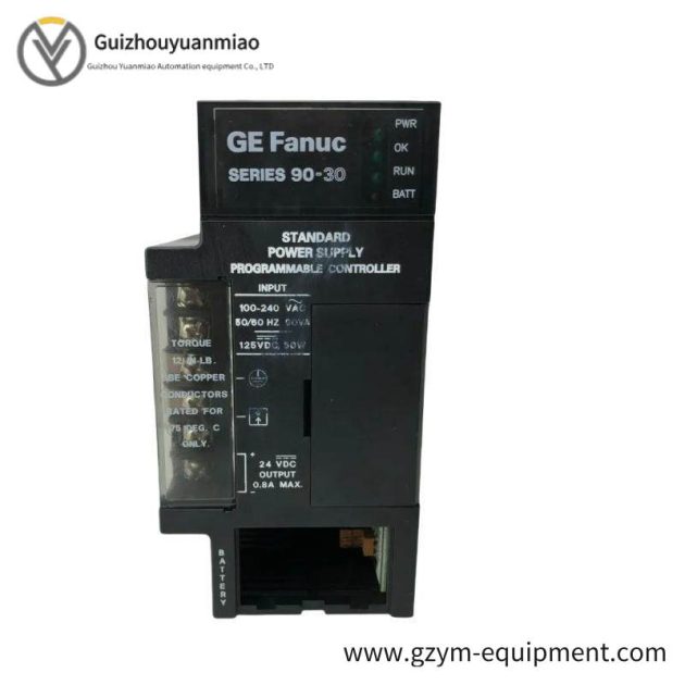 GE IC693PWR321T - High Performance Power Supply Module for Industrial Automation