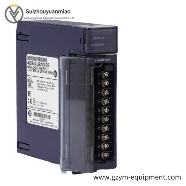 GE IC694ALG233 Analog Current Input Module: High Precision, Reliable Industrial Control Solution