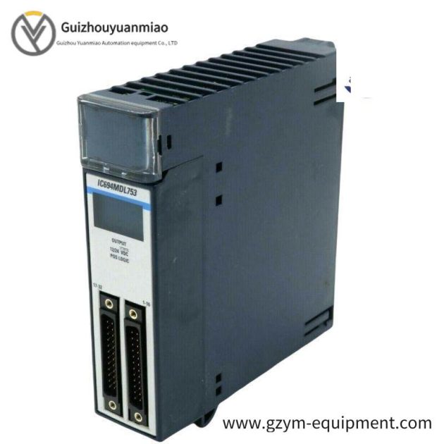 GE IC694MDL753: Positive Logic Output Module - High Performance, Reliable Control Solutions
