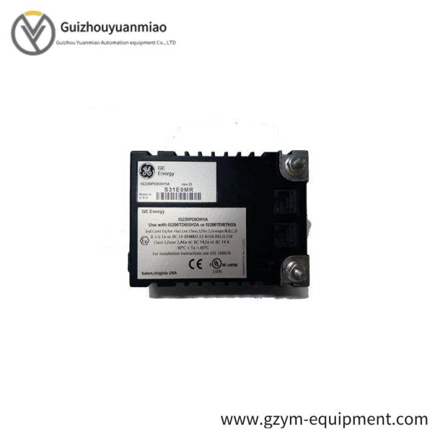 GE IS220PDIOH1A, REV D - High-Performance Boards & Turbine Control Solutions