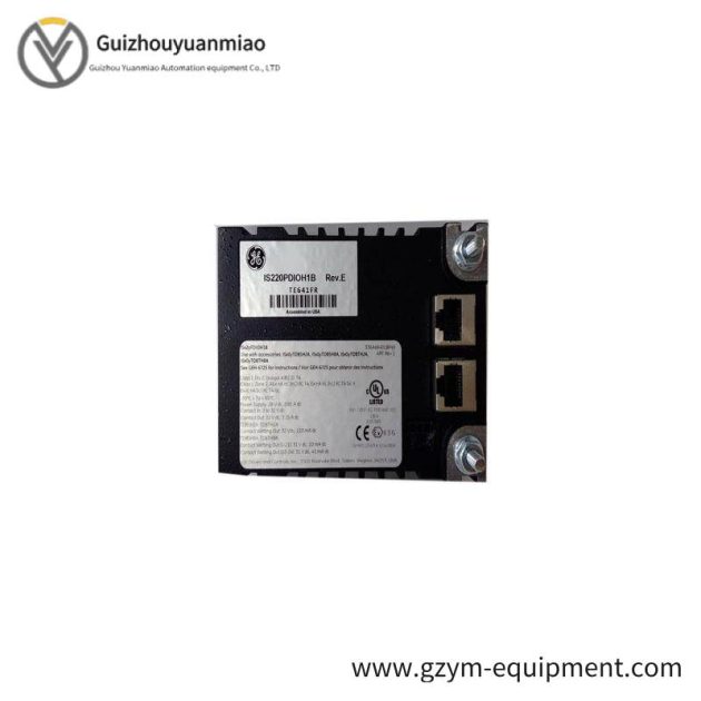 GE IS220PGENH1A, REV E: Advanced Control Boards for Turbines