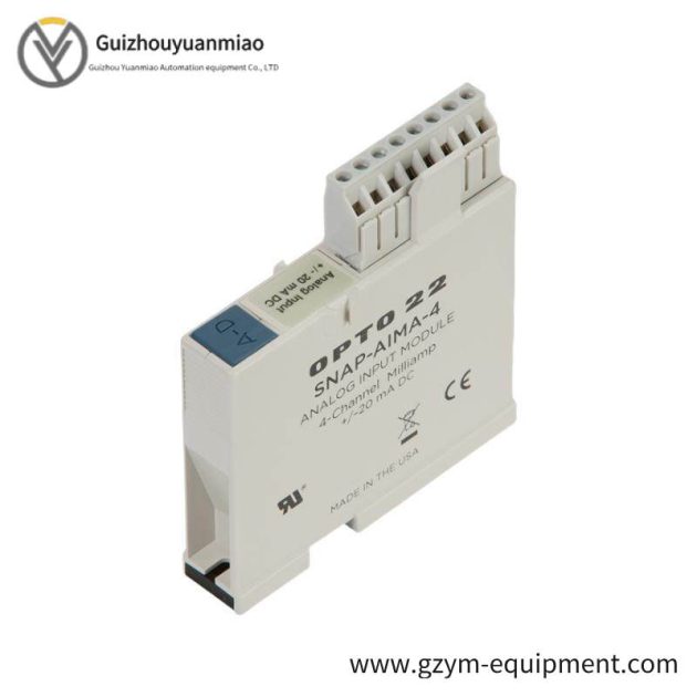 Opto 22 SNAP-AIMA-4: 4-Channel Analog Current Input Module