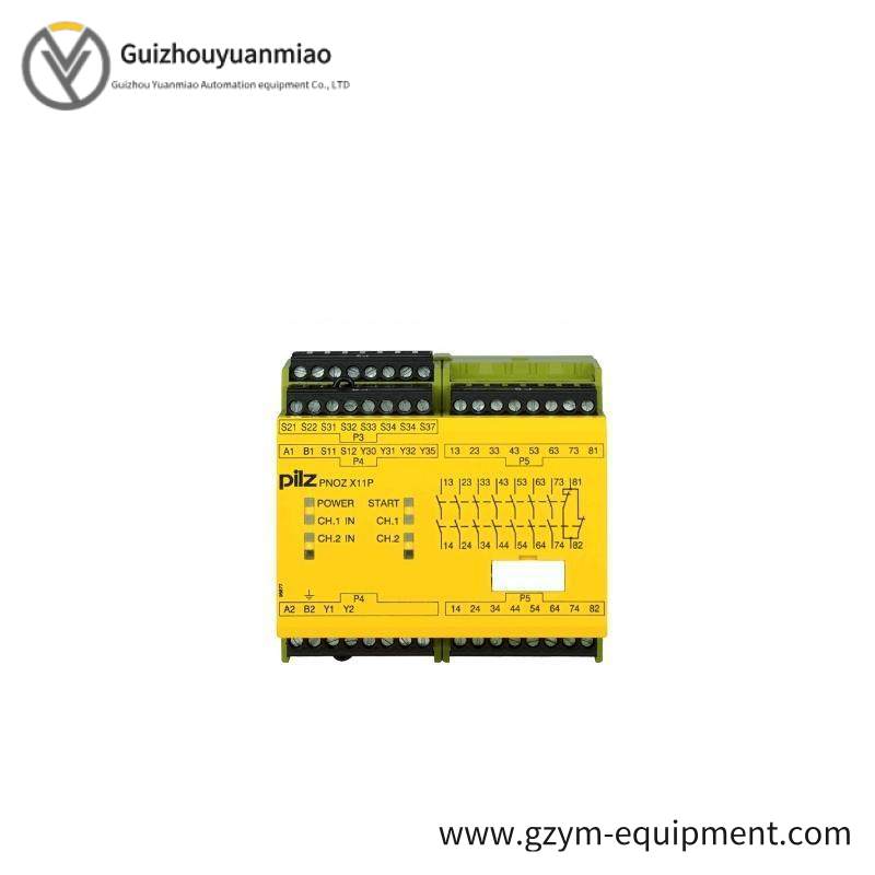 pilz_p1u-1nb.jpg PILZ P1U-1NB 24V DC Input Module for PLC Systems